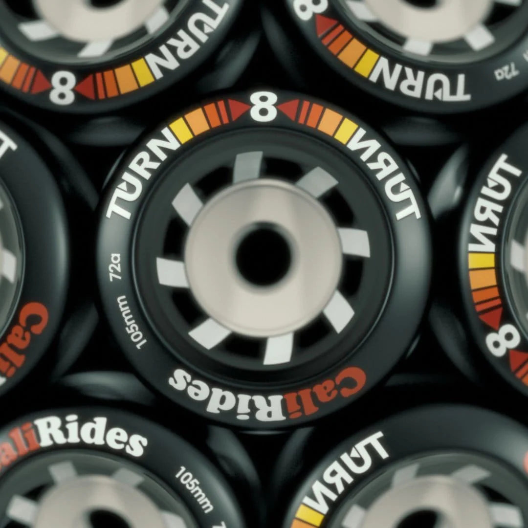 CaliRides 105mm Turn 8 Wheels - Image 5