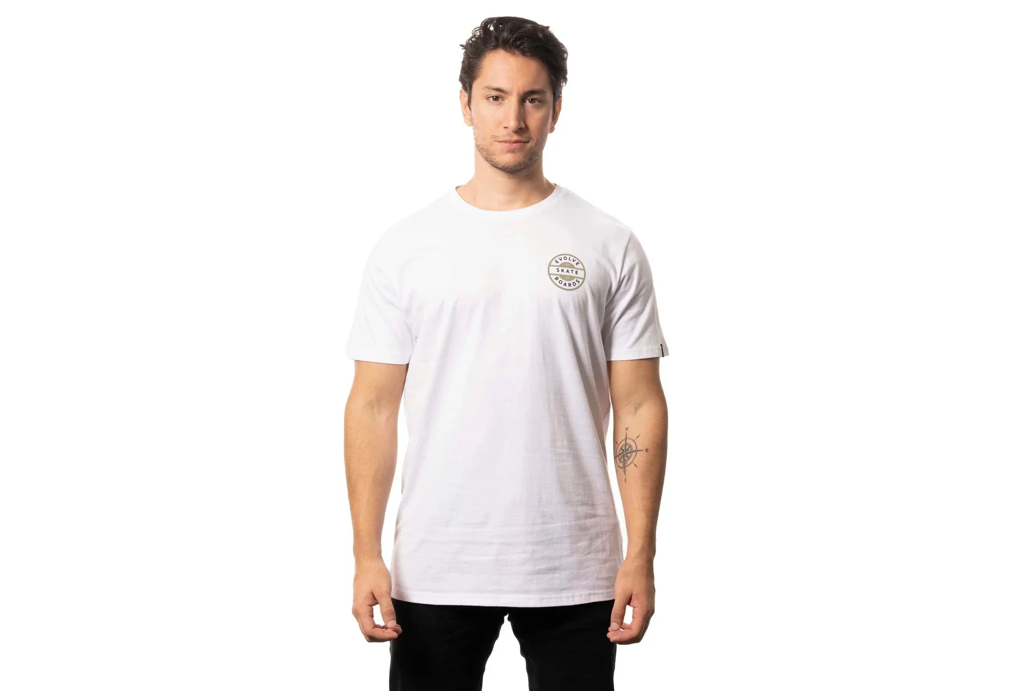 Evolve Signal Tee - White - Image 4